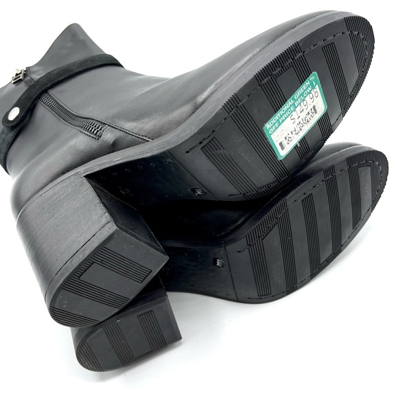 Coach And Four Leather Ankle Booties - Picture 8 of 10